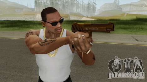 Pistol .50 GTA V (Gold) Base V1 для GTA San Andreas