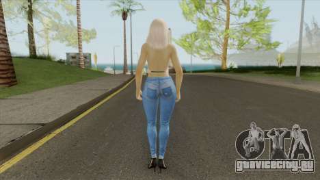 Helena Casual V18 (Dark) для GTA San Andreas