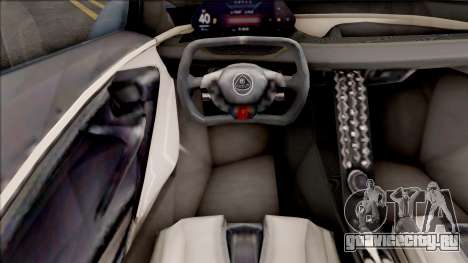 Lotus Evija 2021 для GTA San Andreas