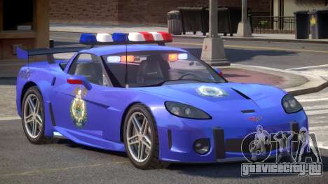 Chevrolet Corvette Police V1.2 для GTA 4