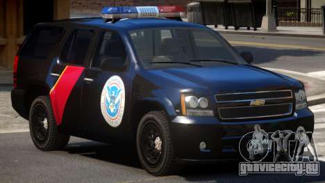 Chevrolet Tahoe Security V1.0 для GTA 4