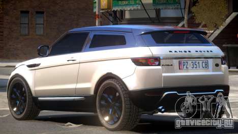 Range Rover Evoque V1.0 для GTA 4