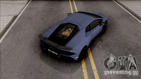 Lamborghini Huracan LP 580-2 для GTA San Andreas