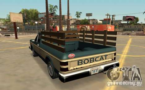 Бессодержательный Bobcat с значки и дополнения для GTA San Andreas