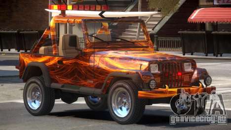 1988 Jeep Wrangler PJ1 для GTA 4