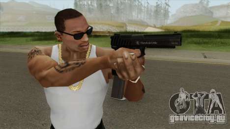 Pistol .50 GTA V (LSPD) Base V2 для GTA San Andreas