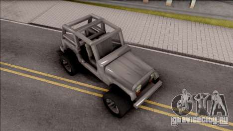 Jeep Wrangler 4x4 XL для GTA San Andreas