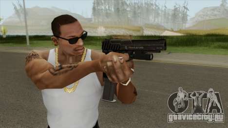 Pistol .50 GTA V (Platinum) Flashlight V2 для GTA San Andreas
