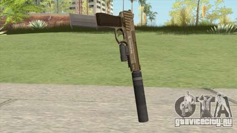 Pistol .50 GTA V (Army) Full Attachments для GTA San Andreas