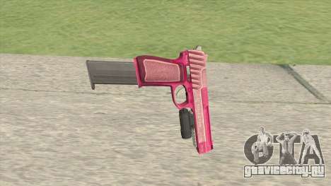 Pistol .50 GTA V (Pink) Flashlight V2 для GTA San Andreas