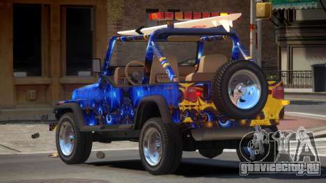 1988 Jeep Wrangler PJ3 для GTA 4