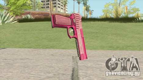 Pistol .50 GTA V (Pink) Base V1 для GTA San Andreas