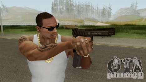 Pistol .50 GTA V (Army) Base V2 для GTA San Andreas