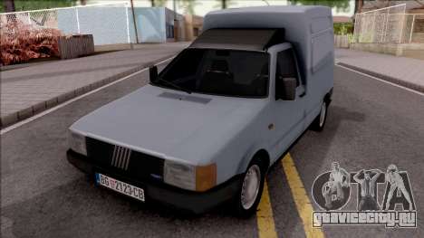 Fiat Fiorino Panel Van 1987 для GTA San Andreas
