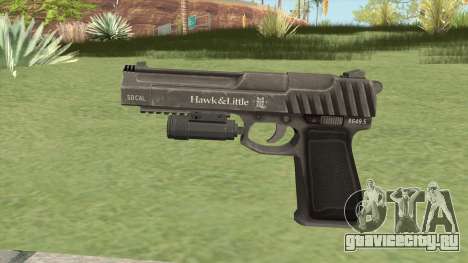 Pistol .50 GTA V (Platinum) Flashlight V1 для GTA San Andreas