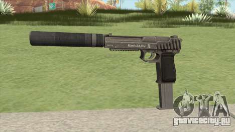 Pistol .50 GTA V (Platinum) Suppressor V2 для GTA San Andreas