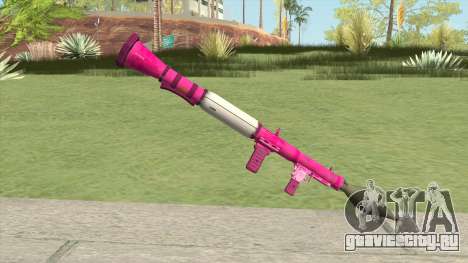 Rocket Launcher GTA V (Pink) для GTA San Andreas