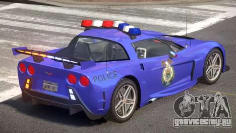 Chevrolet Corvette Police V1.2 для GTA 4