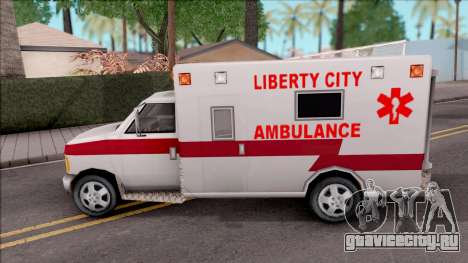 GTA 3 Ambulance для GTA San Andreas