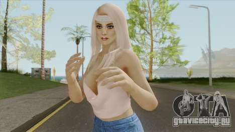 Helena Casual V18 (Dark) для GTA San Andreas