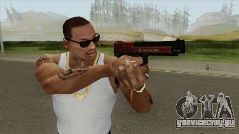 Pistol .50 GTA V (Orange) Base V1 для GTA San Andreas
