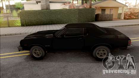 Ford Gran Torino 1974 Black для GTA San Andreas