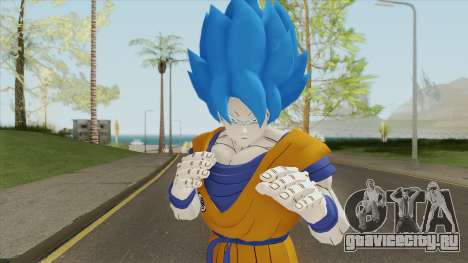 Goku (Super Sayains Bleu Evolution) для GTA San Andreas