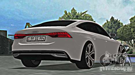 Audi A7 2020 Armenia для GTA San Andreas