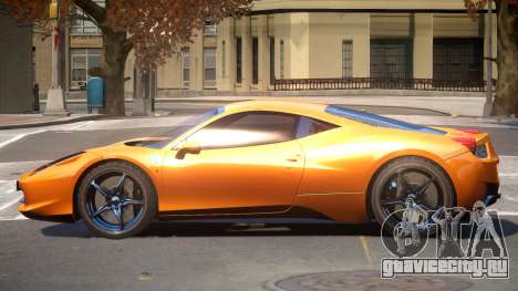 Ferrari 458 RS V1.0 для GTA 4