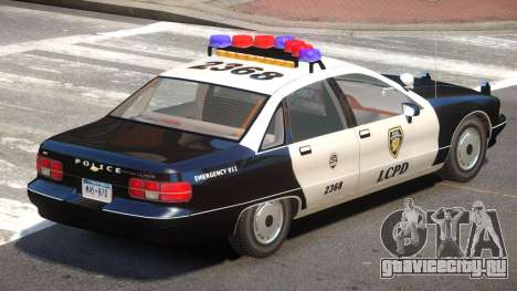 Chevrolet Caprice Police V1.0 для GTA 4