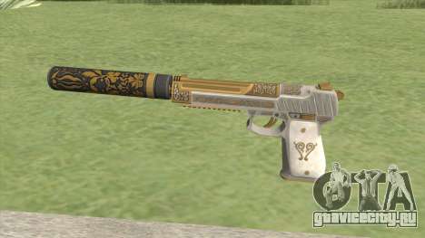 Pistol .50 GTA V (Luxury) Suppressor V1 для GTA San Andreas