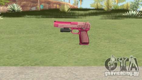 Pistol .50 GTA V (Pink) Flashlight V1 для GTA San Andreas