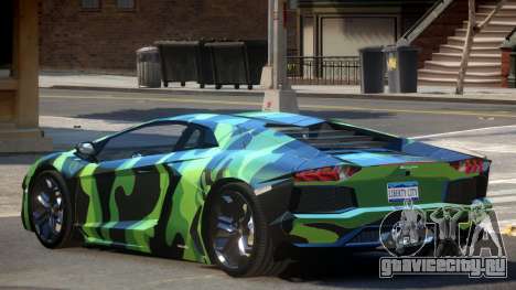 Lamborghini Aventador SS PJ3 для GTA 4