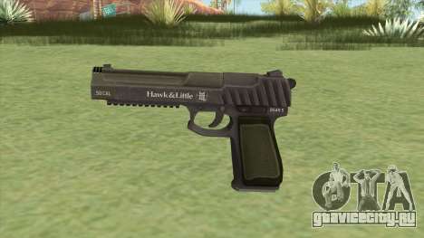 Pistol .50 GTA V (Green) Base V1 для GTA San Andreas