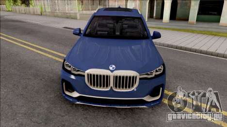 BMW X7 2020 Low Poly для GTA San Andreas