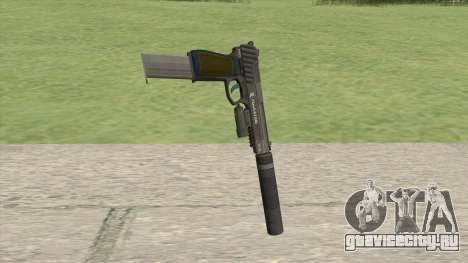 Pistol .50 GTA V (LSPD) Full Attachments для GTA San Andreas