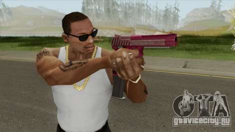 Pistol .50 GTA V (Pink) Base V2 для GTA San Andreas