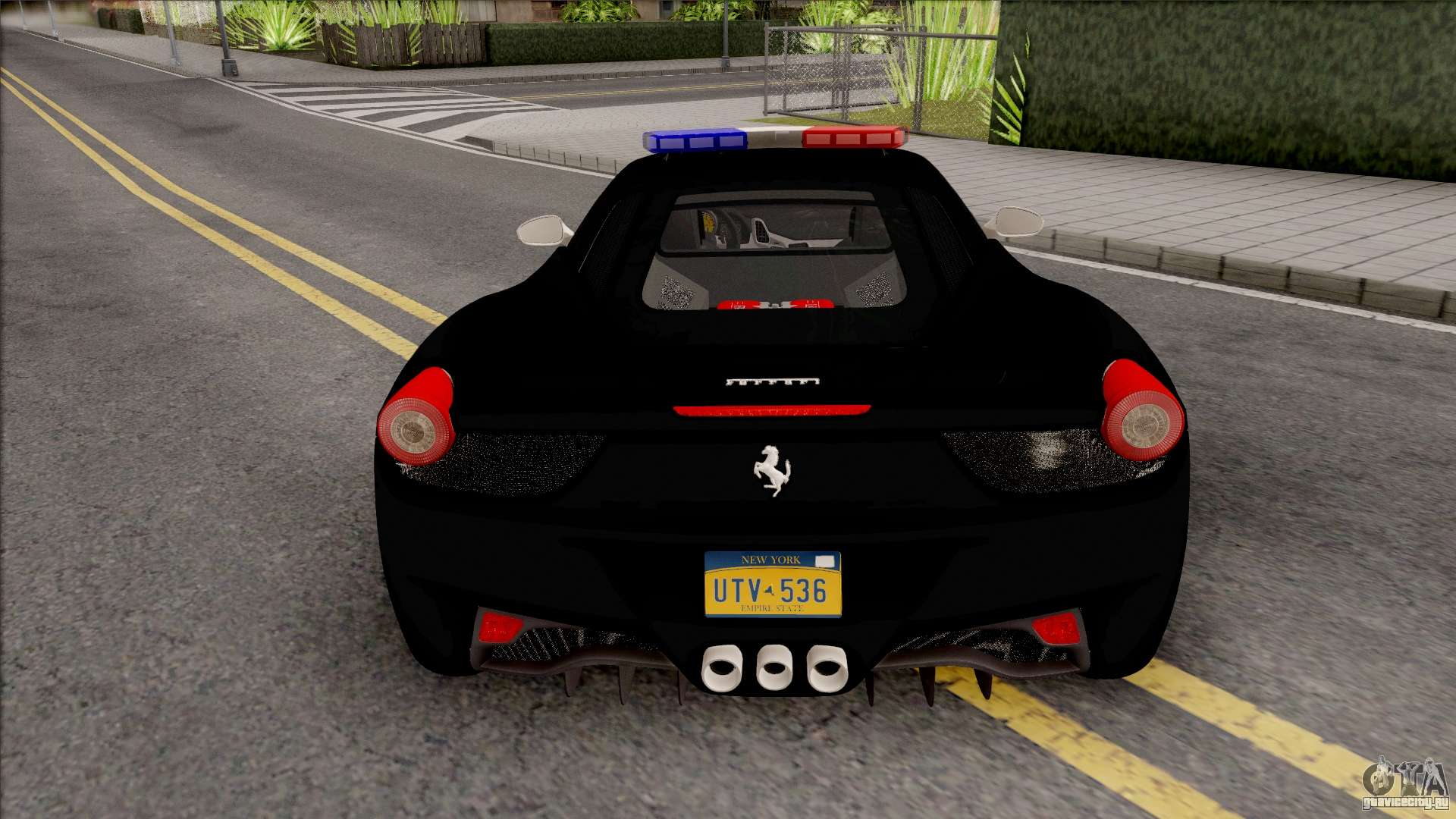 Ferrari Italia Police Car Gta San Andreas