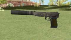Pistol .50 GTA V (LSPD) Suppressor V1 для GTA San Andreas