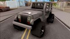 Jeep Wrangler 4x4 XL для GTA San Andreas