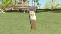 Pistol .50 GTA V (Luxury) Flashlight V2 для GTA San Andreas