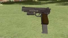 Pistol .50 GTA V (NG Black) Flashlight V2 для GTA San Andreas