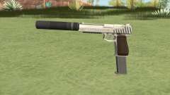 Pistol .50 GTA V (OG Silver) Suppressor V2 для GTA San Andreas
