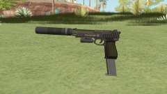Pistol .50 GTA V (Green) Full Attachments для GTA San Andreas