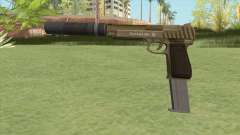 Pistol .50 GTA V (Army) Suppressor V2 для GTA San Andreas