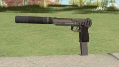 Pistol .50 GTA V (Platinum) Suppressor V2 для GTA San Andreas