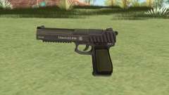 Pistol .50 GTA V (Green) Base V1 для GTA San Andreas