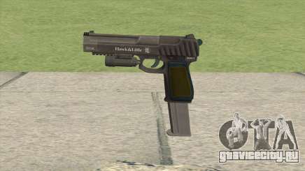 Pistol .50 GTA V (LSPD) Flashlight V2 для GTA San Andreas