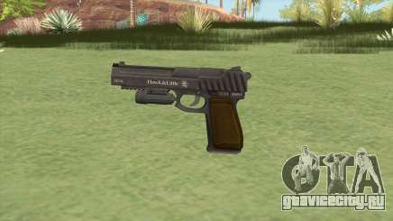 Pistol .50 GTA V (NG Black) Flashlight V1 для GTA San Andreas