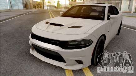 Dodge Charger SRT Hellcat 2019 Low Poly для GTA San Andreas